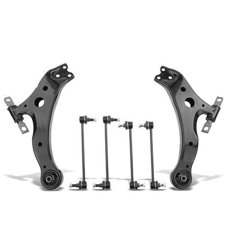 6Pcs Front & Rear Control Arm Stabilizer Bar Link for Toyota Camry Solara Lexus