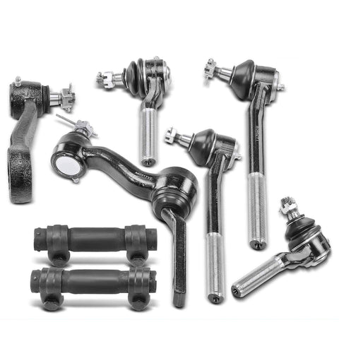 8x Inner & Outer Tie Rod End for Chevrolet Blazer S10 GMC Jimmy Sonoma 1998-2004