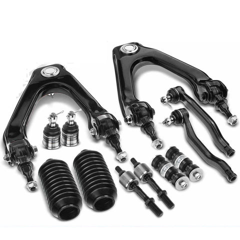 12x Front Upper Control Arm w/ Ball Joint Stabilizer Bar Link for Honda Accord