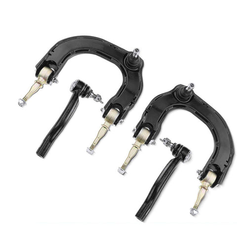 4x Front Control Arm w/Ball Joint Tie Rod End for Hyundai Sonata XG350 XG300 Kia