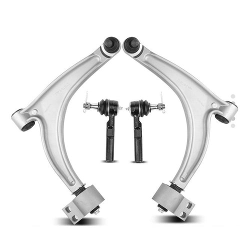 4Pcs Front Control Arm Tie Rod End for Chevrolet Malibu 04-12 Pontiac G6 Saturn