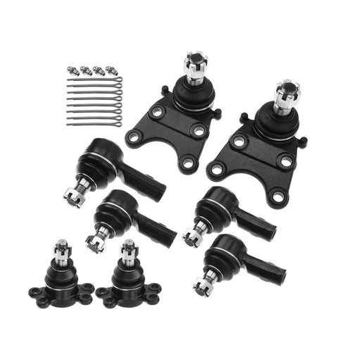 8Pcs Front Tie Rods End & Ball Joints for Isuzu Pickup 1988-1995 Amigo Passport