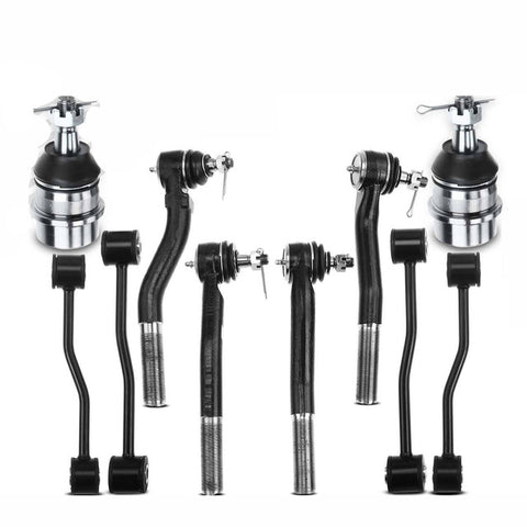10x Stabilizer Bar Link Tie Rod End for Jeep Grand Cherokee 1999-2004 4.0L 4.7L