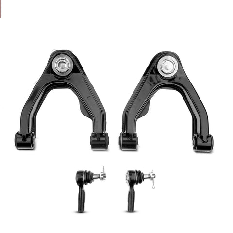 4x Front Control Arm w/Ball Joint Tie Rod End for Nissan Frontier 98-04 Xterra