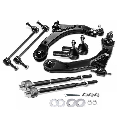 8x Front Lower Control Arm w/ Ball Joint Stabilizer Bar Link for Chevy Pontiac