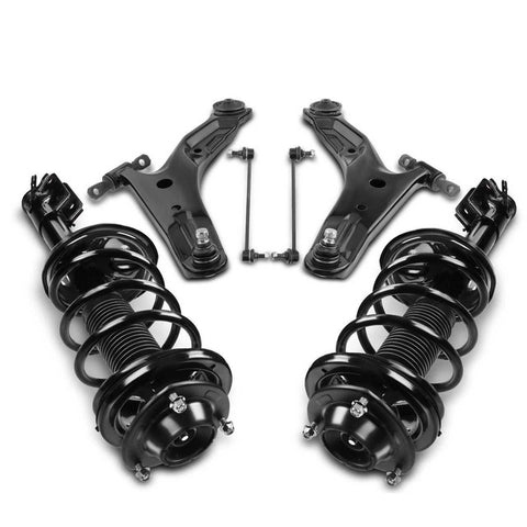 6x Front Complete Strut & Coil Spring Control Arm Kit for Hyundai Santa Fe 01-06