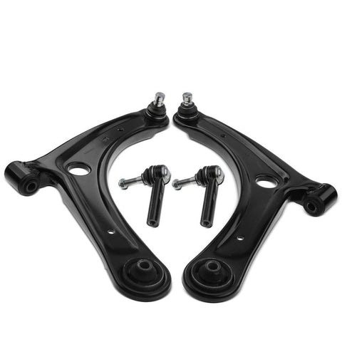 4x Front Control Arm Tie Rod End Ball Joint for Dodge Caliber 07-12 Jeep Patriot