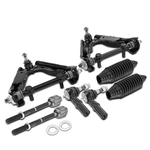 8Pcs Front Control Arm w/ Ball Joint & Tie Rod End for Dodge Dakota Durango 4WD