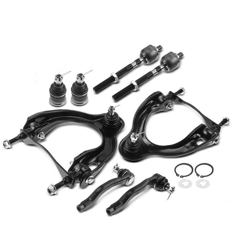8x Control Arm w/ Ball Joint Tie Rod End for Honda Civic 1992-1995 Acura Integra