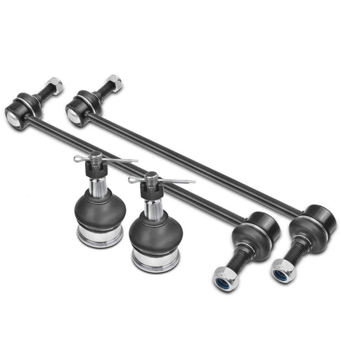 4pcs Front Stabilizer Bar Link Ball Joints for Honda Odyssey 1999-2004 V6 3.5L