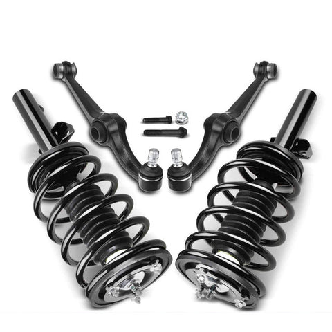 4x Front Complete Strut & Coil Spring Control Arm Kit for Ford Windstar 95-98