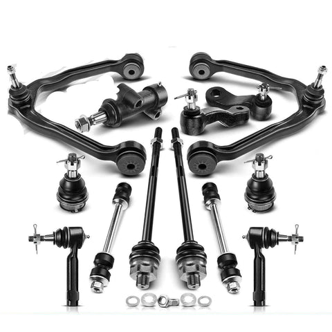 Front Control Arm Ball Joint Tie Rods for Chevy Silverado GMC Sierra 1500 99-02