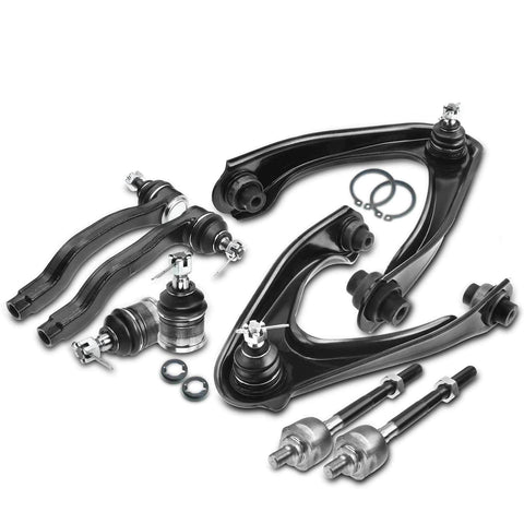 8x Front Control Arm w/ Ball Joint Tie Rod End for Honda CR-V 1997-2001	L4 2.0L