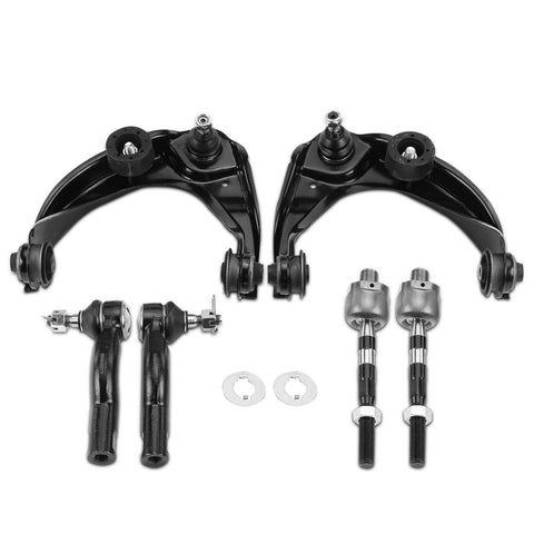 6x Front Control Arm w/ Ball Joint & Tie Rod End for Ford Fusion 06-09 Mercury