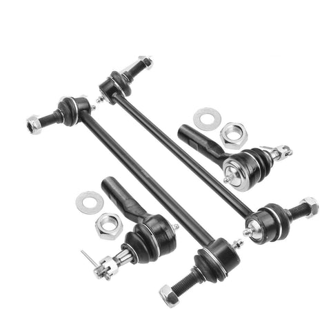 4x Stabilizer Sway Bar End Links & Tie Rod End for Chevy Equinox Pontiac Saturn