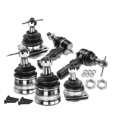 6x Front Tie Rod End Ball Joint for Chevrolet Camaro Pontiac Firebird 1993-2001