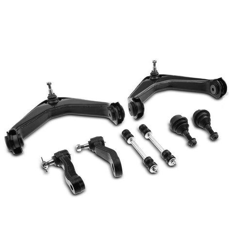 8x Front Upper Control Arm w/ Ball Joint Sway Bar Link for Chevy Silverado GMC