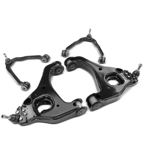 4x Front Upper&Lower Control Arm w/ Ball Joint for Chevrolet Silverado 1500 GMC
