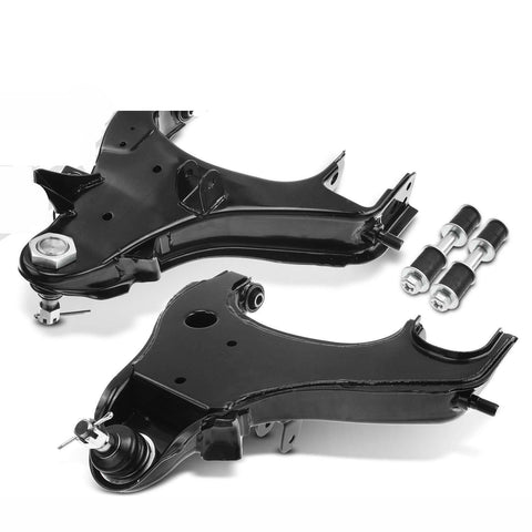 4x Front Lower Control Arm w/ Ball Joint Stabilizer Bar Link for Nissan Xterra