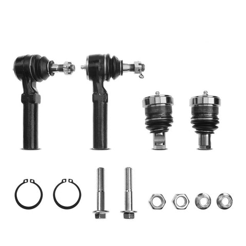 4pcs OuterTie Rod End & Ball Joint for Chrysler PT Cruiser Dodge Plymouth Neon