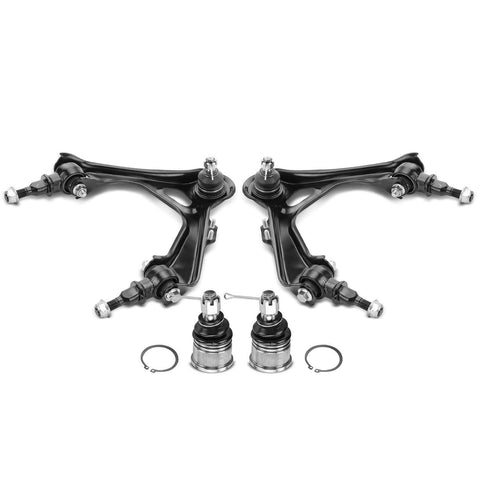 4x Front Side Control Arm with Ball Joint for Acura Legend 1991 1992 1993-1995
