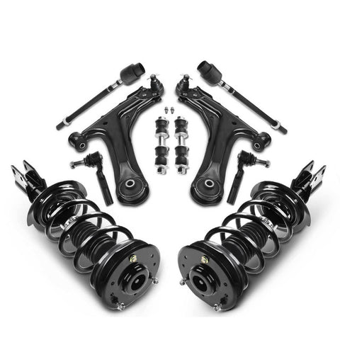 10x Front Strut & Coil Spring Control Arm Kit for Chevy Cavalier Pontiac Sunfire