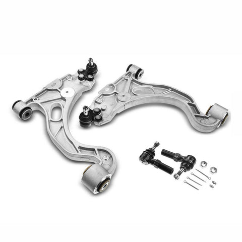 4x Front Lower Control Arm Ball Joint Tie Rod Kit for Cadillac DeVille Pontiac