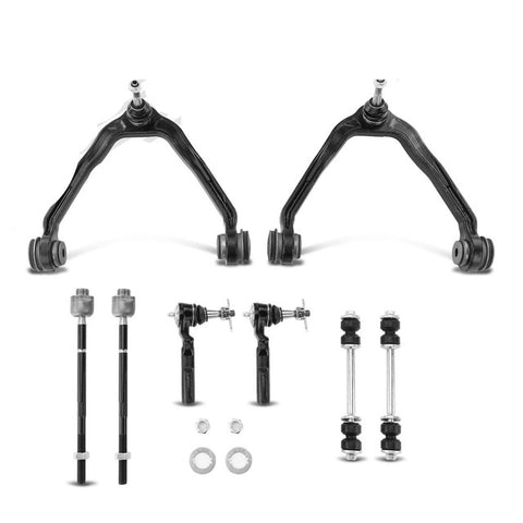 8x Front Upper Control Arm Ball Joint Stabilizer Bar for Chevrolet Silverado GMC