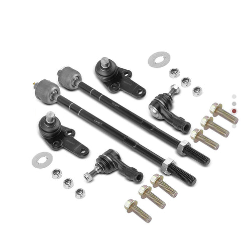 6x New Inner & Outer Tie Rod End Front Lower Ball Joint for Ford Focus 2000-2004