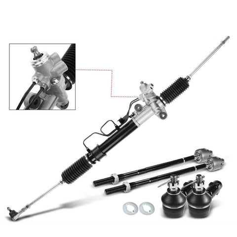 5pcs Front Rack & Pinion Tie Rod End Kit for Hyundai Elantra 2001-2006 L4 2.0L