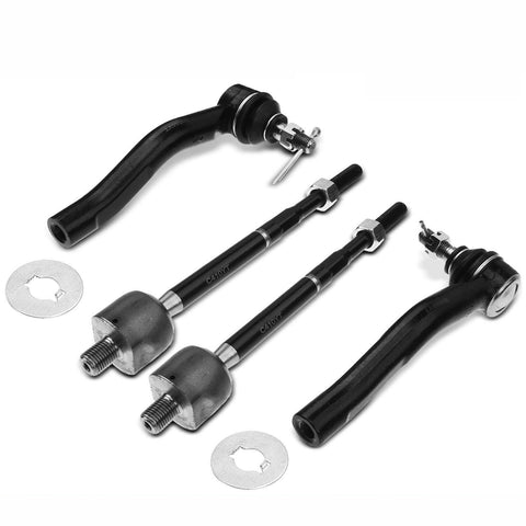 8Pcs Front LH & RH Stabilizer Bar Link w/ Ball Joint Tie Rod End for Acura Honda