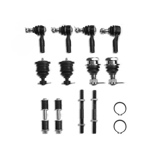 12x Inner & Outer Tie Rod Sway Bar End Link Ball Joints for Nissan Xterra 00-04