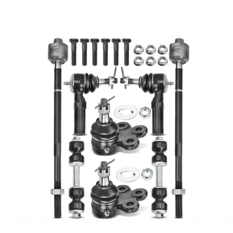 8Pcs Front Sway Bar Link Kit Tie Rod End for Buick LeSabre Cadillac DeVille Olds