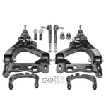 10x Control Arms w/ Ball Joints & Tie Rod for Chevy Trailblazer GMC Envoy Olds