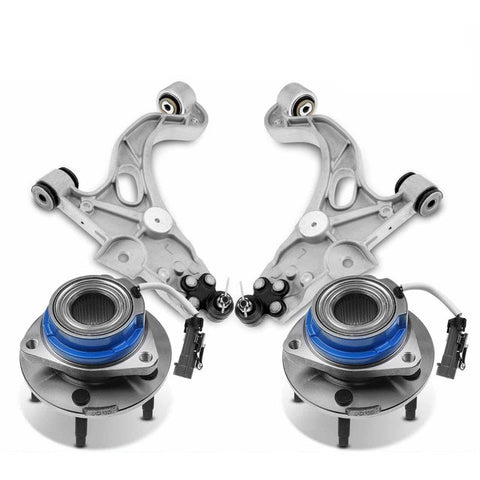 4x Front Wheel Hub Control Arm Ball Joint Kit for Buick LeSabre DeVille Seville