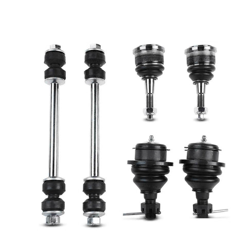 6Pcs Front Sway Bar Link Kit with Ball Joint for Ford Explorer Mercury 2002-2005