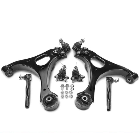 6x Front Control Arm Ball Joint Tie Rod End for Honda Civic 2006-2011 1.3L 1.8L
