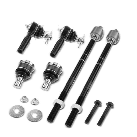 6Pcs Front Inner & Outer Tie Rod End & Ball Joint for Ford Escape Mazda Mercury