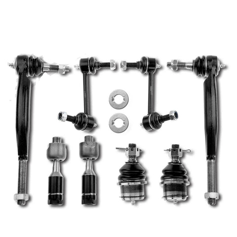 8pcs Sway Bar End Link & Tie Rod End & Ball Joint Kit for Buick Chevy GMC Olds