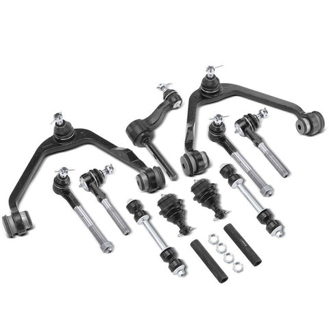 13x Front Upper Control Arm Ball Joint Sway Bar TieRod for Ford F150 Lincoln 2WD