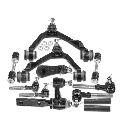 12x Front Control Arm Tie Rod End Stabilizer Bar Link  for Ford F-150 Expedition