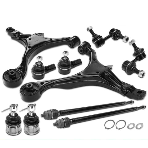 10x Front Control Arm Stabilizer Bar Link Tie Rod End for Honda CR-V 2002-2004