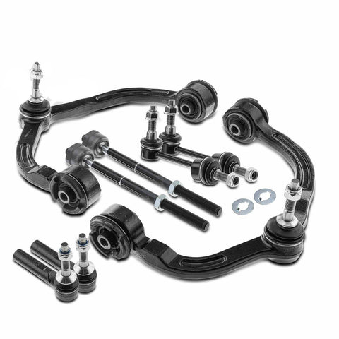 8x Front Upper Control Arm Tie Rod End Sway Bar End for Ford Expedition 03-06