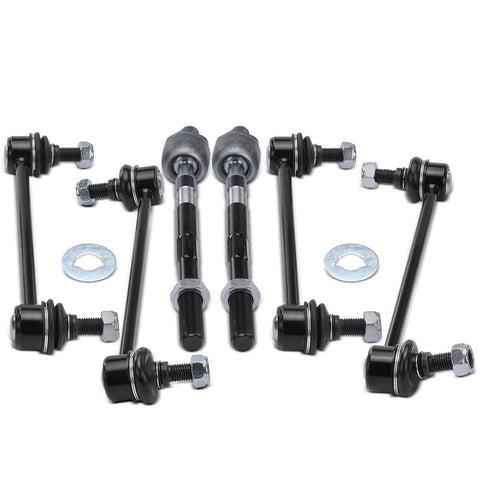 6x Front & Rear Stabilizer Bar Link Tie Rod End for Hyundai Tucson Kia Sportage