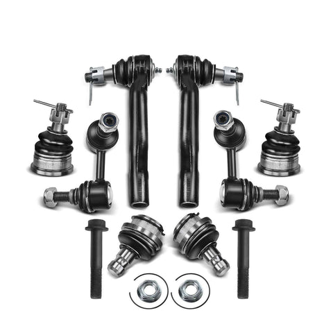 8Pcs Rear Stabilizer Bar Link Tie Rod Ends for Nissan Pathfinder V8 4.0L 5.6L