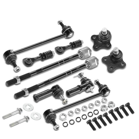 10pcs Sway Bar Link & Tie Rod End  Ball Joint for Ford Contour Mercury Mystique