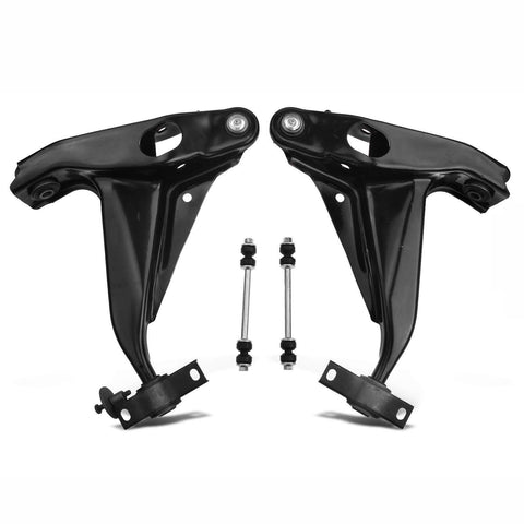 4Pcs Front Control Arm w/ Ball Joint Sway Bar Link for Ford Mercury Mountaineer