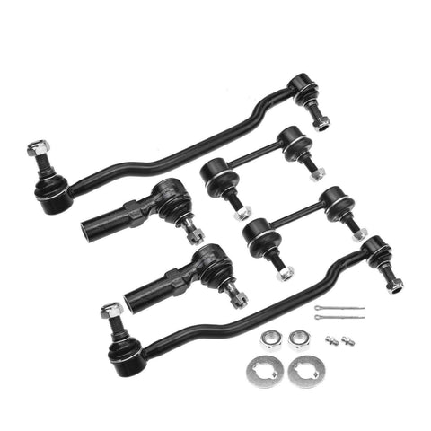 8pcs Front Tie Rod End & Sway Bar End Link for Nissan Altima 02-04 Maxima 04-08