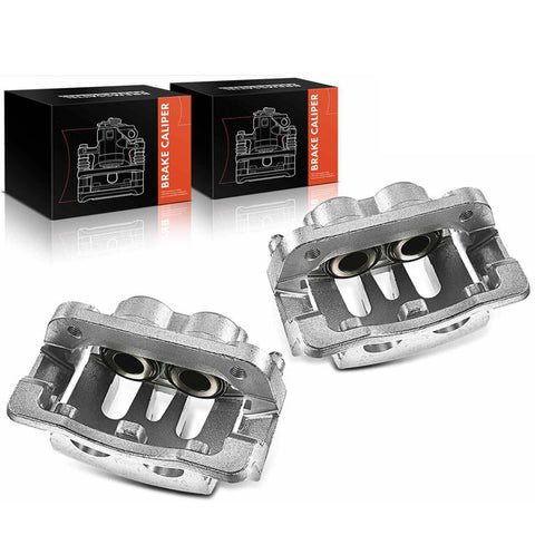 Rear Pair (2) Brake Calipers for Ford F-250 F-350 Super Duty 2005 2006 2007