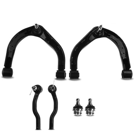 6x Front Control Arm w/Ball Joint Tie Rod End for Nissan Titan Armada INFINITI